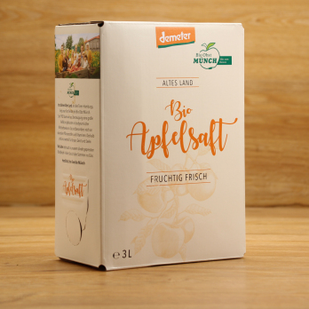 Apfelsaft 3 l Bag in Box vom Obsthof Münch