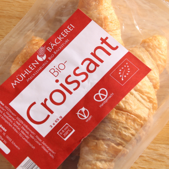 Weizen Croissant zum Aufbacken 3 Stück