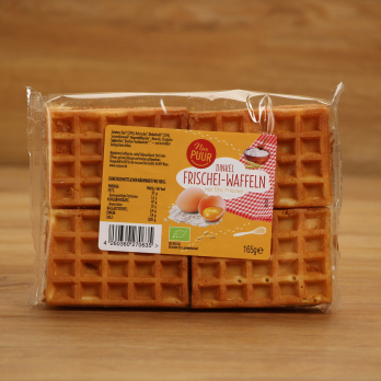 Dinkel Frischeiwaffeln