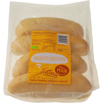 Baguette Brötchen 4 Stück
