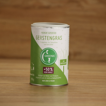Gerstengras Pulver