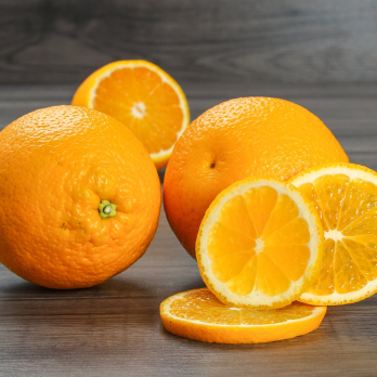 Orangen für Saft Navelinas