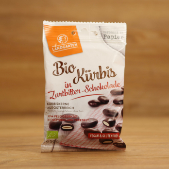 Kürbiskerne in Zartbitter Schokolade